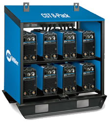 Rent Miller CST 280 Inverter Welder in 4-Pack/8-Pack MultiPak